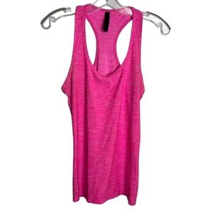 𝅺90 Degree By Reflex Athletic Workout Tank Top Barbiecore Stripes